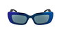 Karl Lagerfeld KL6164S-400 Gafas de sol con detalles azules y cristal gris