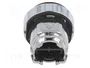SCHNEIDER ELECTRIC Interruptor de presión Harmony XB4 negro 22mm