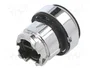 SCHNEIDER ELECTRIC Interruptor de presión Harmony XB4 negro 22mm