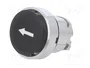 SCHNEIDER ELECTRIC Interruptor de presión Harmony XB4 negro 22mm