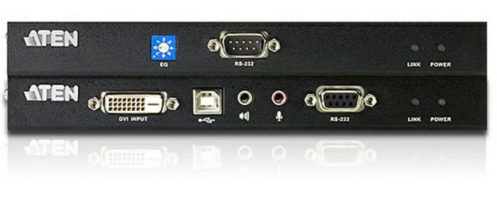 Aten USB DVI KVM Extender con Audio y RS-232 (60m)