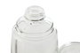 DKD Home Decor Set de Botella de 1L y Vaso de 240ml Basic Glass en Cristal Transparente