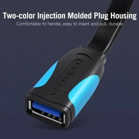 Vention Cable Alargador USB 3.0 VAS-A13-B150 Macho a Hembra 1.5m Negro y Azul