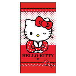 SANRIO Toalla Hello Kitty Microfibra 70x140cm