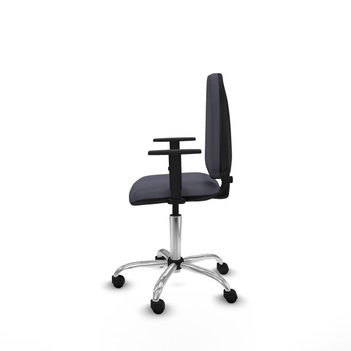 PIQUERAS Y CRESPO Silla de oficina Aýna Gris oscuro con Brazos 1D PIQUERAS Y CRESPO Silla de oficina Aýna Gris oscuro con Brazos 1D