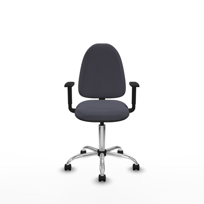 PIQUERAS Y CRESPO Silla de oficina Aýna Gris oscuro con Brazos 1D PIQUERAS Y CRESPO Silla de oficina Aýna Gris oscuro con Brazos 1D