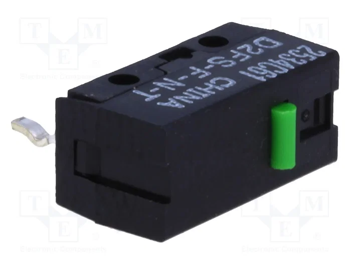 Aratas (Formerly Omron Components) Microconmutador SNAP ACTION D2FS-F-N-T SPST-NO sin palanca Aratas (Formerly Omron Components) Microconmutador SNAP ACTION D2FS-F-N-T SPST-NO sin palanca