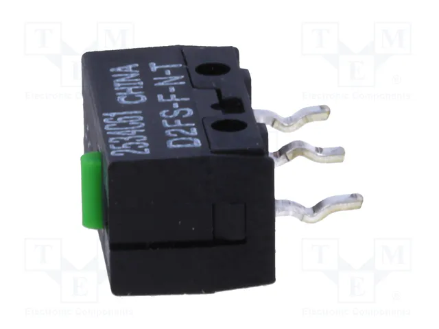 Aratas (Formerly Omron Components) Microconmutador SNAP ACTION D2FS-F-N-T SPST-NO sin palanca Aratas (Formerly Omron Components) Microconmutador SNAP ACTION D2FS-F-N-T SPST-NO sin palanca