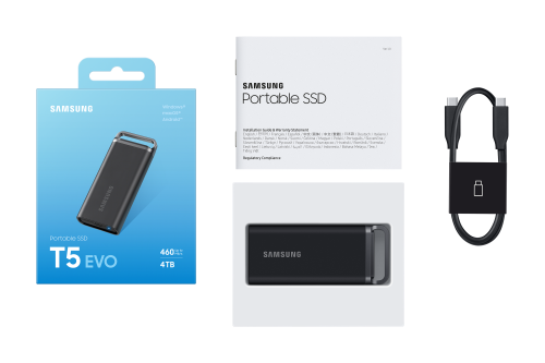 Samsung T5 EVO MU-PH4T0S 4 TB Negro