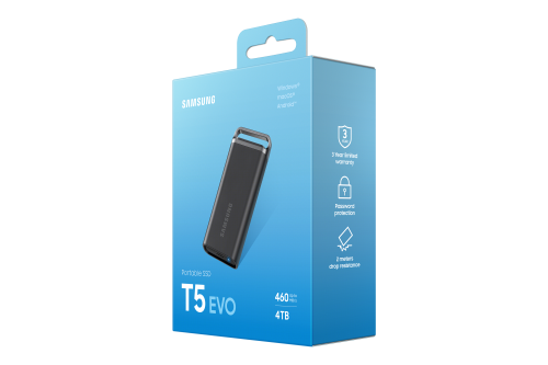 Samsung T5 EVO MU-PH4T0S 4 TB Negro