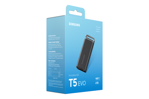 Samsung T5 EVO MU-PH4T0S 4 TB Negro