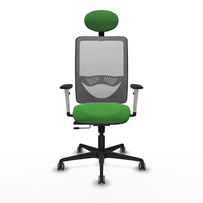 PIQUERAS Y CRESPO Silla de oficina Zulema Verde con mecanismo Sincro/Traslack PIQUERAS Y CRESPO Silla de oficina Zulema Verde con mecanismo Sincro/Traslack
