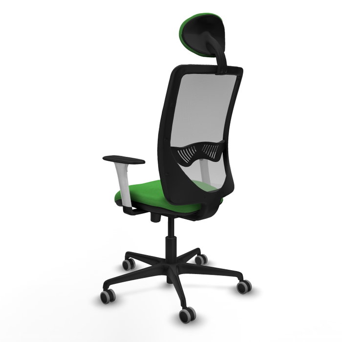 PIQUERAS Y CRESPO Silla de oficina Zulema Verde con mecanismo Sincro/Traslack PIQUERAS Y CRESPO Silla de oficina Zulema Verde con mecanismo Sincro/Traslack