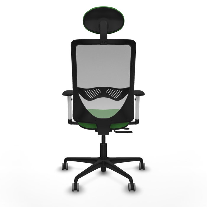 PIQUERAS Y CRESPO Silla de oficina Zulema Verde con mecanismo Sincro/Traslack PIQUERAS Y CRESPO Silla de oficina Zulema Verde con mecanismo Sincro/Traslack
