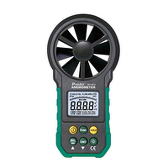 Proskit Anemómetro digital para medir velocidad y volumen del aire