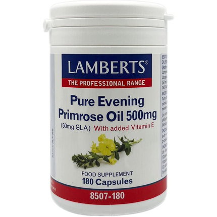 Lamberts Aceite de Prímula 500 mg 180 cápsulas