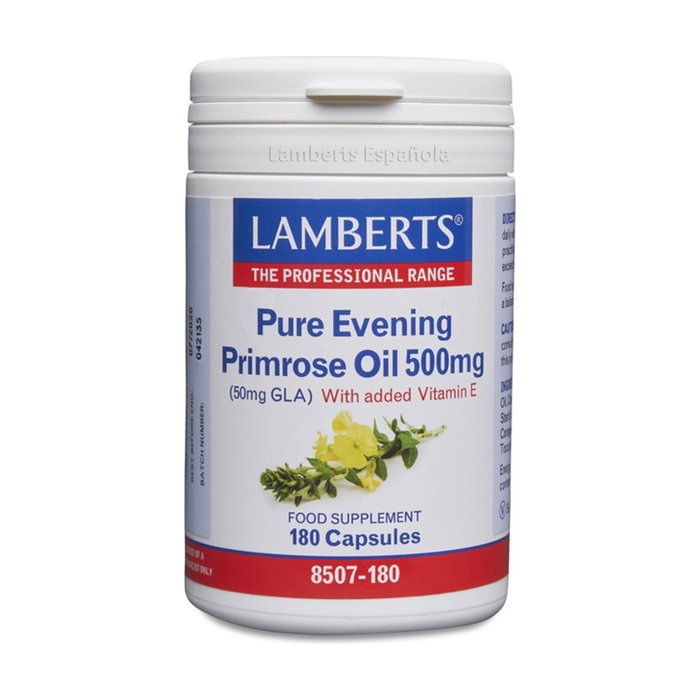Lamberts Aceite de Prímula Puro 500 mg 180 Cápsulas Lamberts Aceite de Prímula Puro 500 mg 180 Cápsulas