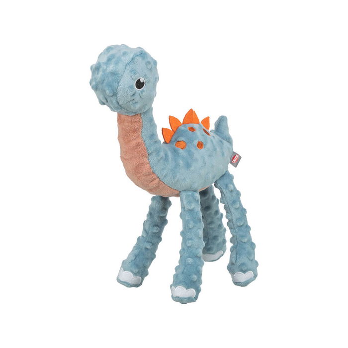 Peluche para perros Trixie Azul Naranja Poliéster Dinosaurio 38 cm Peluche para perros Trixie Azul Naranja Poliéster Dinosaurio 38 cm