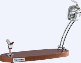 Jamonero Modelo Jabugo Giratorio Plegable Inox Nogal