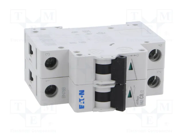 EATON ELECTRIC FAZ-C8/2 Interruptor magnetotérmico 8A 2 polos