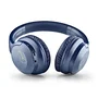 Artica Greed Auriculares Diadema Inalámbricos Bluetooth 5.1 y Alámbricos con Cable 3.5mm, Plegables, Micrófono, 40 Horas Batería, USB-C, Color Azul