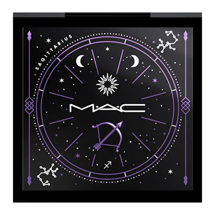 MAC Pro Colour Paleta de maquillaje de plástico vacía Sagitario con 4 ranuras MAC Pro Colour Paleta de maquillaje de plástico vacía Sagitario con 4 ranuras