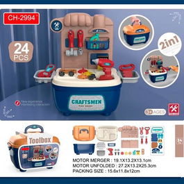 Roymart Mini Set Herramientas 24 Piezas para Niños a Partir de 3 Años