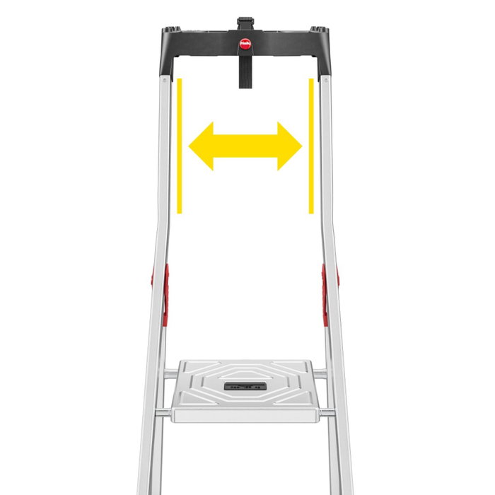 Hailo L80 ComfortLine 3 Step Stepladder Hailo L80 ComfortLine 3 Step Stepladder