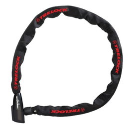 Trelock Candado de Cadena Negro 110cm 4mm