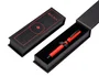 Belius Roller Turbo Rojo y Negro Tinta Negra Punta 0,7 mm Diseño Exclusivo Colección Carreras de Motor
