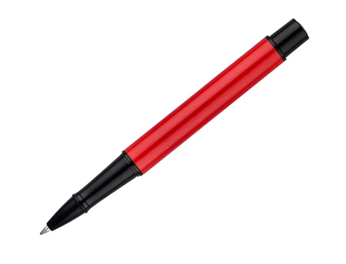 Belius Roller Turbo Rojo y Negro Tinta Negra Punta 0,7 mm Diseño Exclusivo Colección Carreras de Motor
