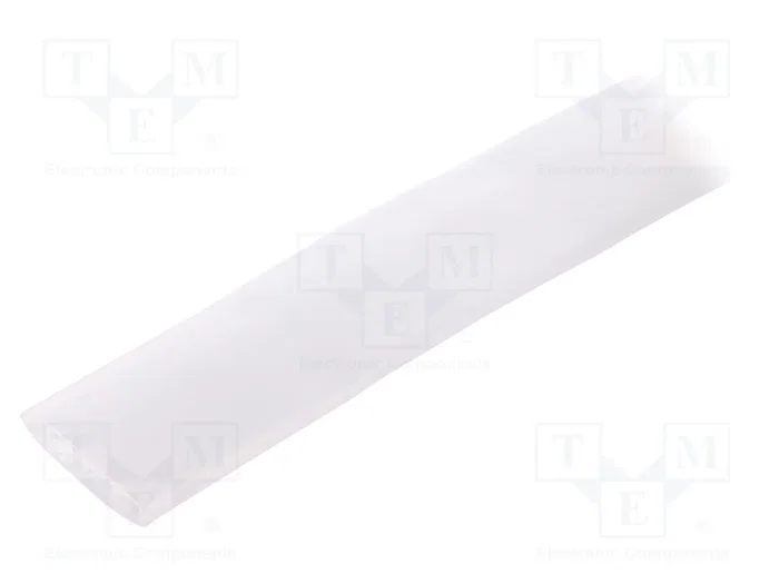 HELLERMANNTYTON Tubo termoretráctil transparente 25,4mm 5m