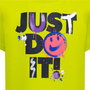 Camiseta de Manga Corta Infantil Nike Nkb Express Yourself Jdi Ss Amarillo