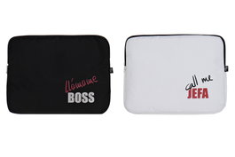 DKD Home Decor Funda para iPad Poliéster y Algodón Boss-jefa