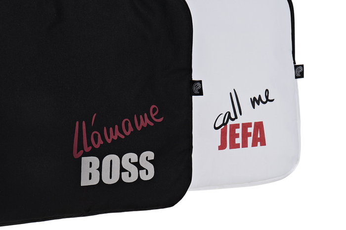 DKD Home Decor Funda para iPad Poliéster y Algodón Boss-jefa DKD Home Decor Funda para iPad Poliéster y Algodón Boss-jefa