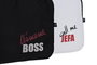 DKD Home Decor Funda para iPad Poliéster y Algodón Boss-jefa