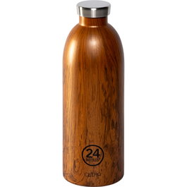 24Bottles Clima Bottle Sequoia Wood 850 ml