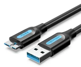 Vention Cable COPBD USB A a Micro-USB B 50cm Negro
