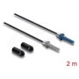 DeLOCK 91034 Cable de fibra óptica multimodo HFBR 4501-4511Z de 2 m