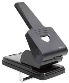 Taladro 2 P. Rapesco Antibacteriano Hd865-P (63 Hojas) Negro