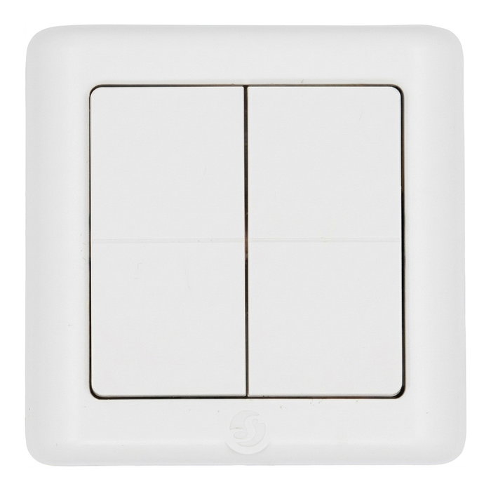 Shelly Blu ZB Wall Switch 4 Wandtaster Blanco Shelly Blu ZB Wall Switch 4 Wandtaster Blanco
