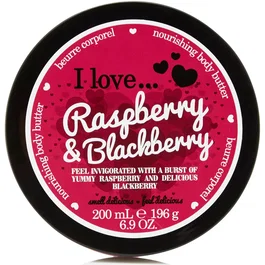 I Love Manteca corporal Raspberry & Blackberry Hidra-nutritivo 200 ml