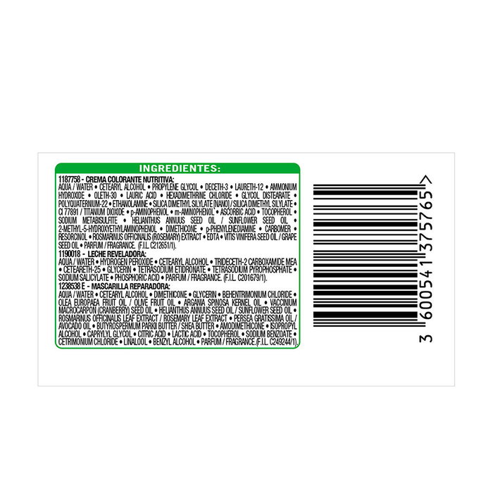 Garnier Nutrisse Crème Coloración Permanente 100% Cobertura #9 Rubio Muy Claro 3 Unidades