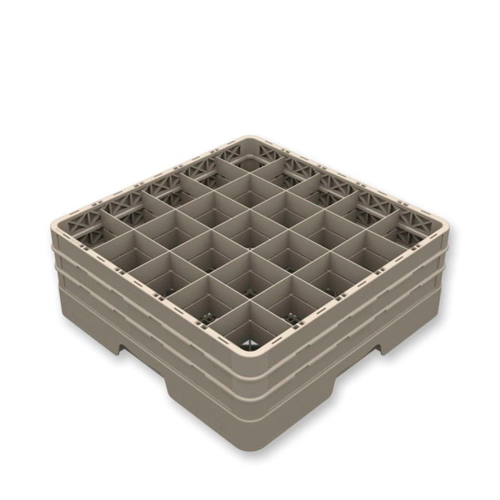 Vollrath Cesta Puj 25 Div de Polipropileno con Base y 1 Altura, 25 Compartimentos, 120 mm de Alto Vollrath Cesta Puj 25 Div de Polipropileno con Base y 1 Altura, 25 Compartimentos, 120 mm de Alto