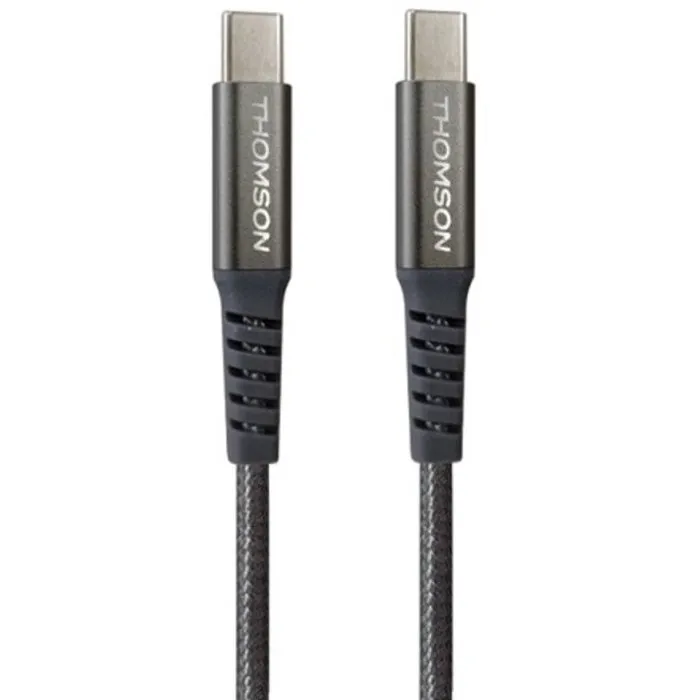 Thomson THO3513767400039 Pack Cargador Coche 60W + Cable USB-C a USB-C 65W 1.5m