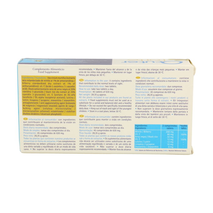 Tegor Ocuter Forte 45 comprimidos Tegor Ocuter Forte 45 comprimidos