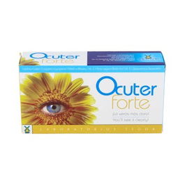 TEGOR Ocuter Forte 45 Comp. Protección ocular frente al daño oxidativo de la luz solar con Luteína, Vitaminas C y E