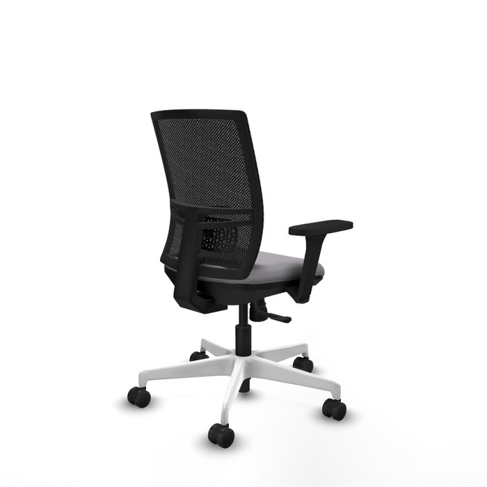 PIQUERAS Y CRESPO Silla de oficina Yunquera con mecanismo Sincro, Gris y Negro PIQUERAS Y CRESPO Silla de oficina Yunquera con mecanismo Sincro, Gris y Negro