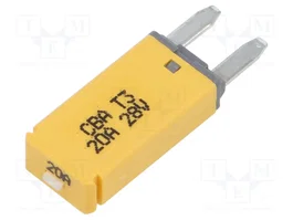 ESKA Fusible térmico de coche 20A 28VDC 12,45mm