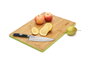 Quttin Tabla de Cortar de Bambú con Borde de Color (6 Unidades) 39.5 x 30 cm